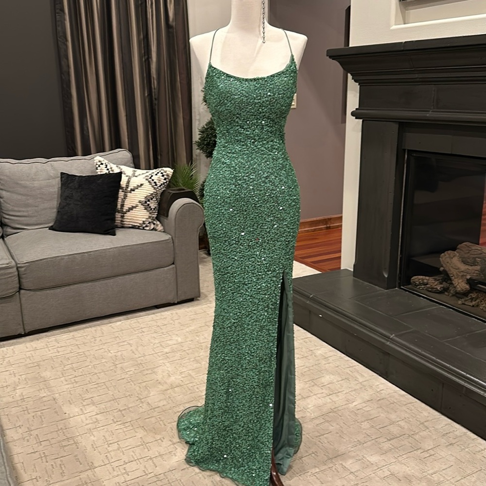Primavera Prom or formal dress size 000 in Sage green.